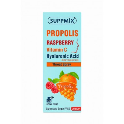SUPPMİX PROPOLİS BOĞAZ SPREY 20 ML